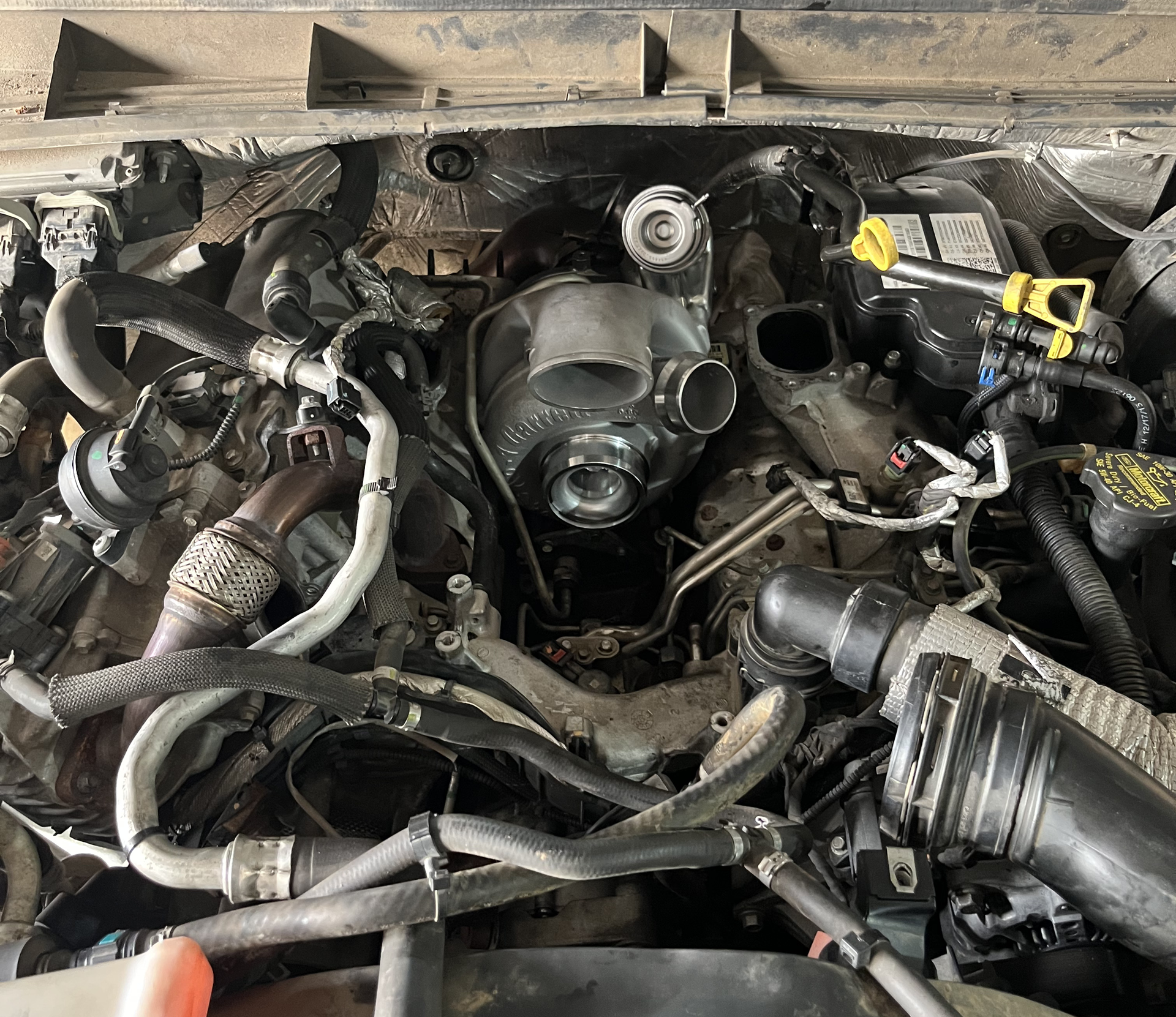 Pickup truck engine repair